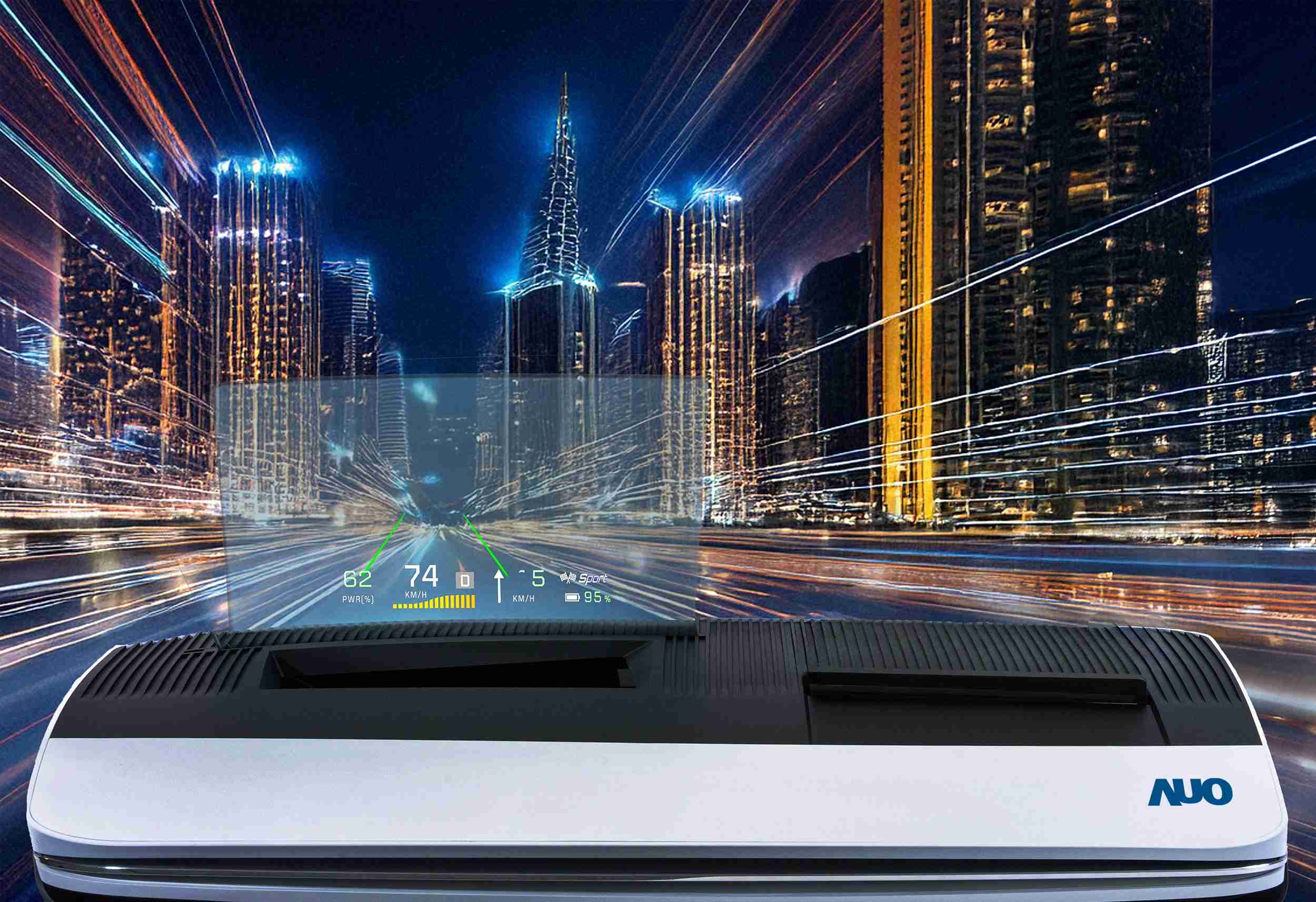 尊时凯龙推出13吋Micro LED抬头显示器，，，，提供高入眼亮度、、、高色彩饱和度的显示质量，，，在阳光下或黑暗中都清晰可见，，，，并利用Micro LED模块体积小的优势，，解决车用空间有限的痛点